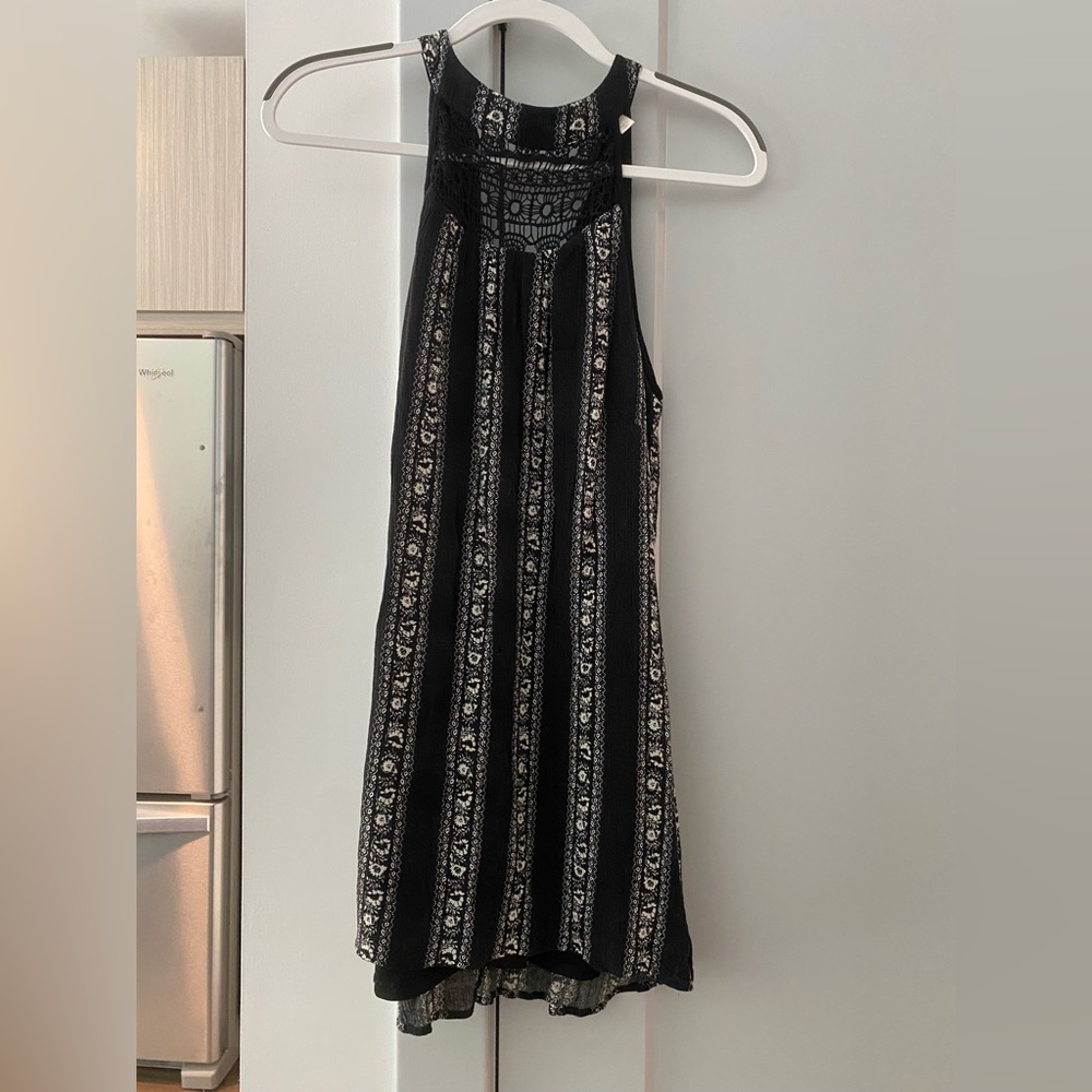 Francesca’s Alya Black and White Dress